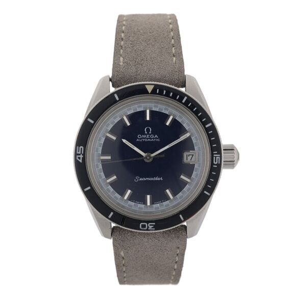 Omega Seamaster 60 Big Crown 166.062 36mm Automatic Blue Men's Watch - Picture 1 of 12